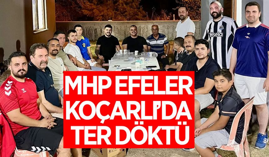 MHP Efeler'den Koçarlı'da dostluk maçı