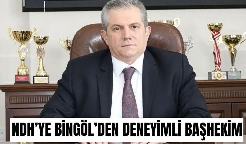 Nazilli Devlet Hastanesi’nde yeni dönem: Başhekimlik koltuğuna Bingöl’den deneyimli isim