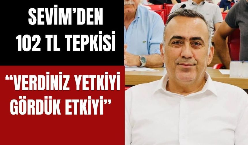 Sevim’den motorin fiyatlarına tepki