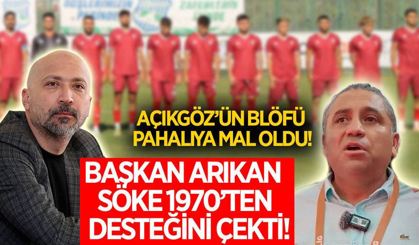 Açıkgöz'ün blöfü pahalıya mal oldu! Arıkan gerekeni yaptı, desteğini çekti