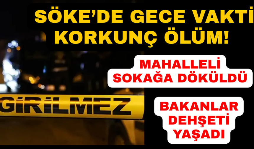 Aydın'da kahreden ölüm: Silahla vurulmuş halde bulundu