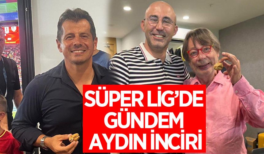 Aydın inciri Göztepe tribünlerinde