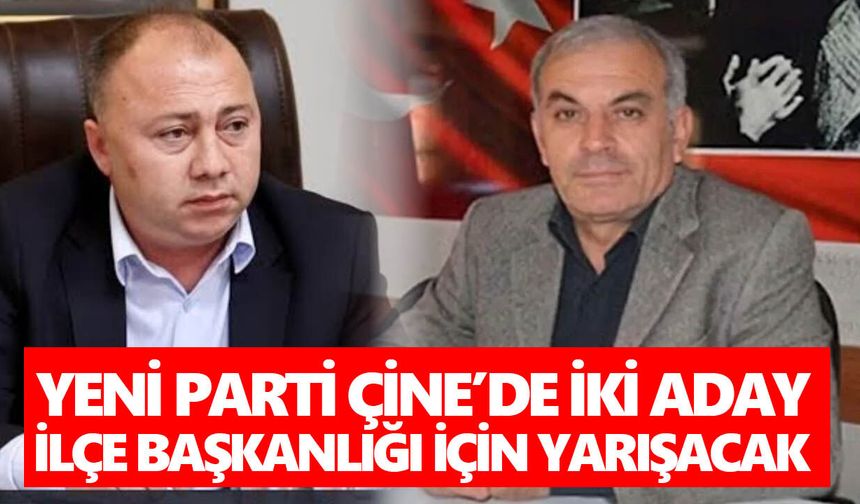 YENİ Parti Çine’de ön seçim heyecanı! Bin 495 üye oy kullanacak