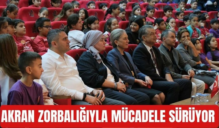 Akran zorbalığıyla mücadele sürüyor