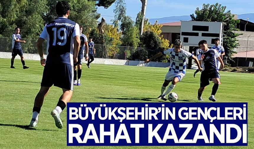 Aydın Büyükşehir'in gençleri liderliğini sürdürdü