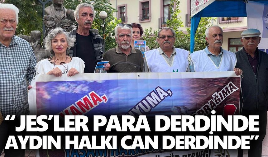Aydın’da JES projesine karşı imza kampanyası!