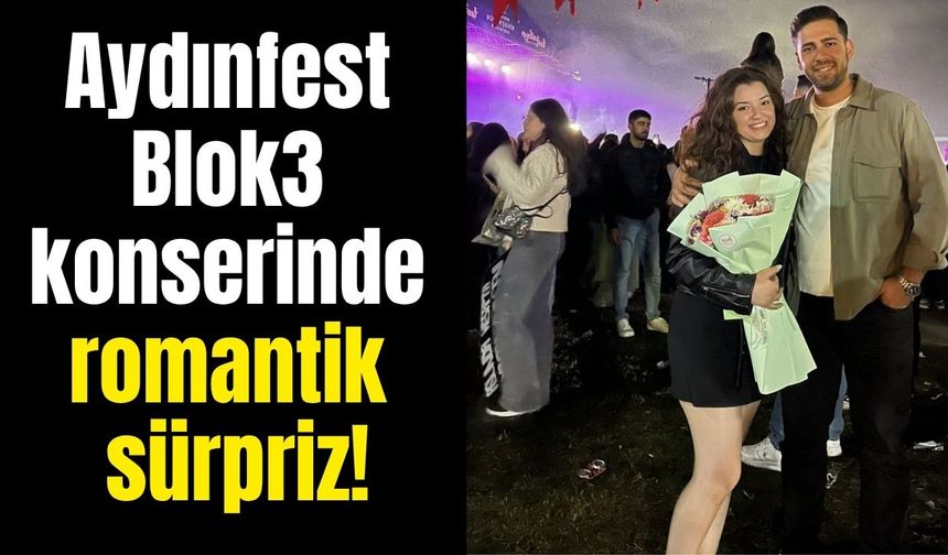 Aydınfest’te aşklarını ilan ettiler!