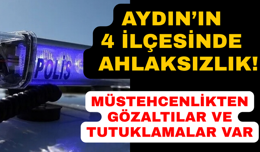 Aydın'da gözaltına alınan 9 kişiden 2'si tutuklandı