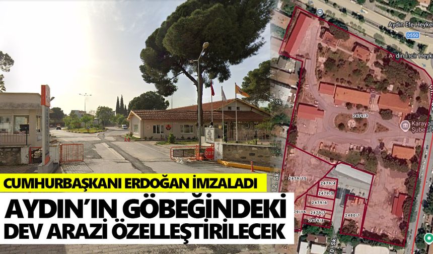 Aydın’ın göbeğindeki dev arazi özelleştirme listesinde!