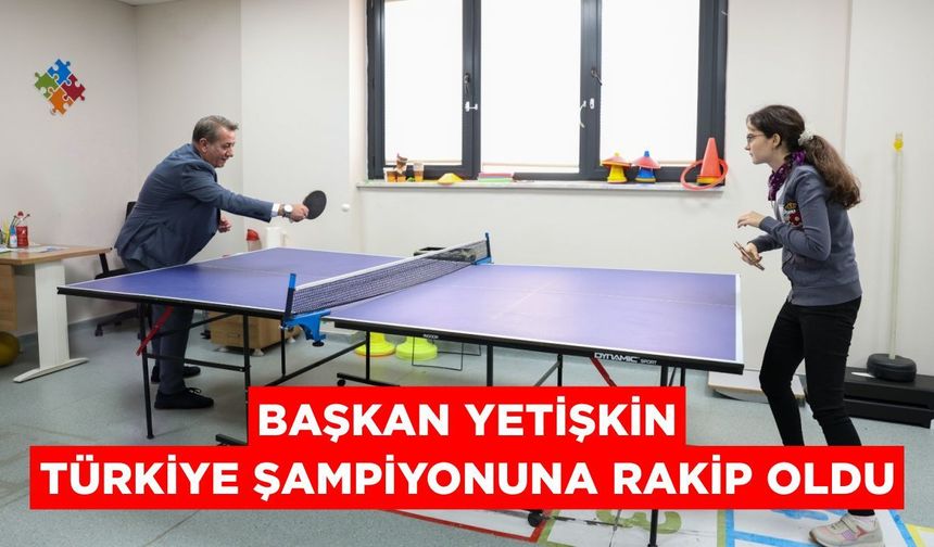Başkan Yetişkin, Türkiye Şampiyonuna rakip oldu