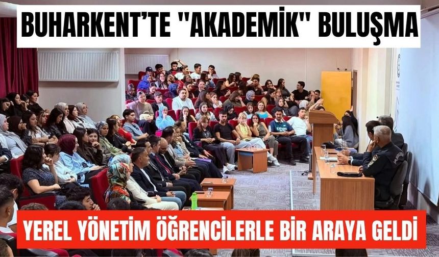 Buharkent’te akademik buluşma
