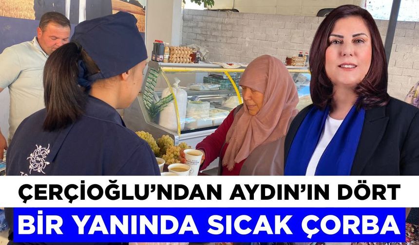 Çerçioğlu’nun çorba ikramı bu yıl da başladı