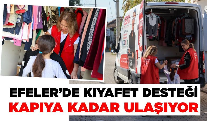 Efeler Belediyesi’nden ihtiyaç sahiplerine gezici destek