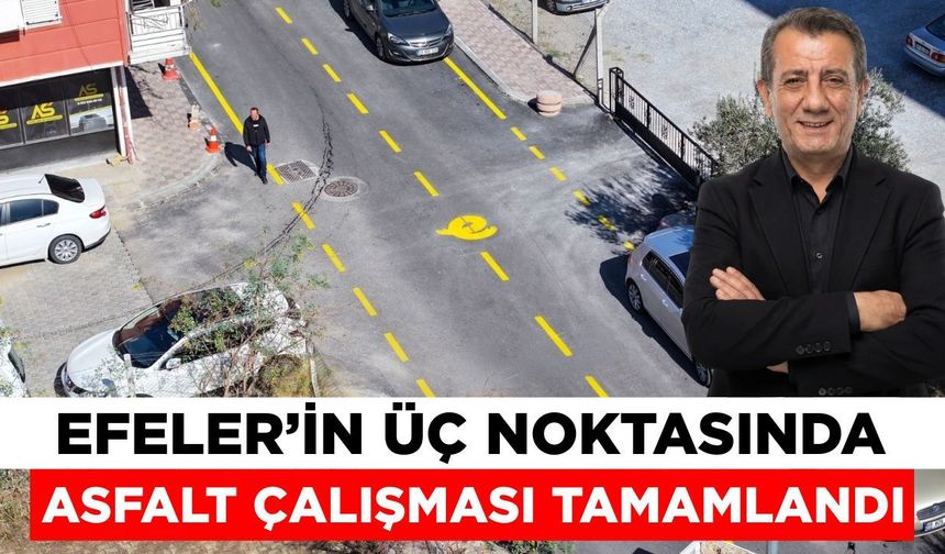 Efeler’de 15 bin 460 metrekarelik asfalt çalışması