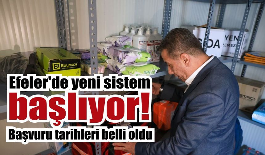 Efeler’de afet gönüllüsü olmak için başvurular başlıyor