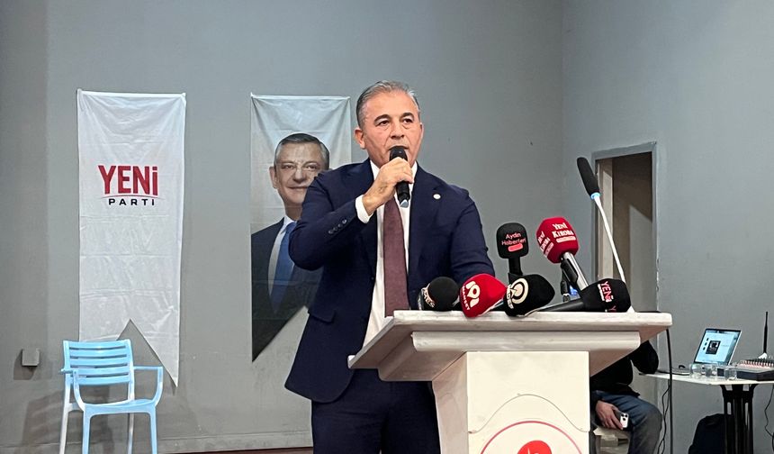 YENİ Parti Aydın’da üyeler Dilaver Demir dedi