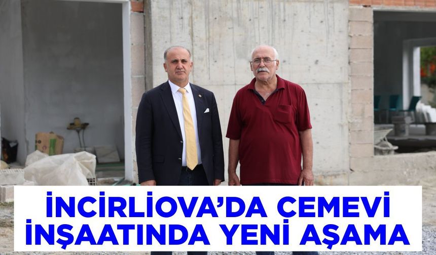 İncirliova’da cemevi inşaatında yeni aşama