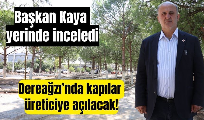 İncirliova’da üreticiyi sevindirecek proje yükseliyor