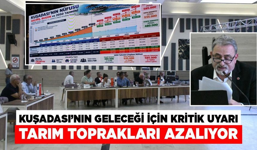 Kuşadası’nın geleceği için kritik uyarı