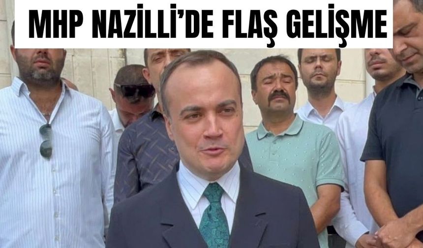 MHP Nazilli’de flaş gelişme: Görev dağılımı yapıldı