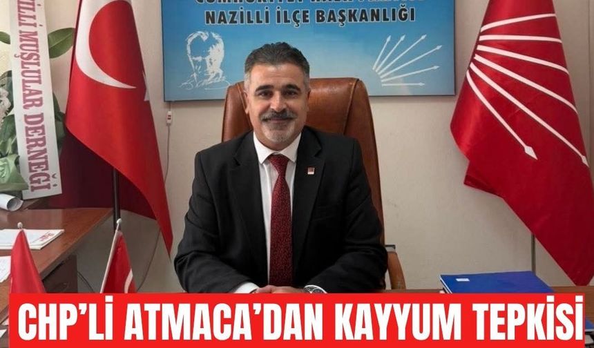 Naim Atmaca’dan Halk TV’ye kayyum kararına tepki