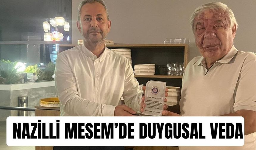 Nazilli MESEM’de duygusal veda