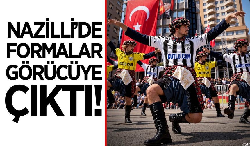 Nazilli Şehirspor formalarını tanıttı