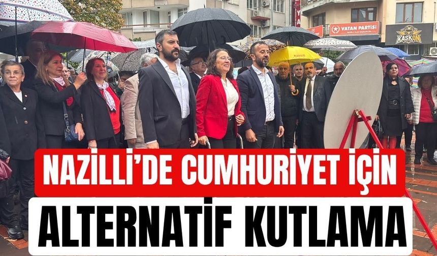 Nazilli’de Cumhuriyet Bayramı için ikinci tören