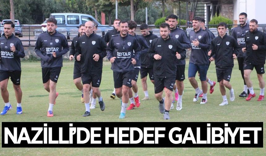 Nazilli Şehirspor yeni sezona hazır! Hedef mutlak galibiyet