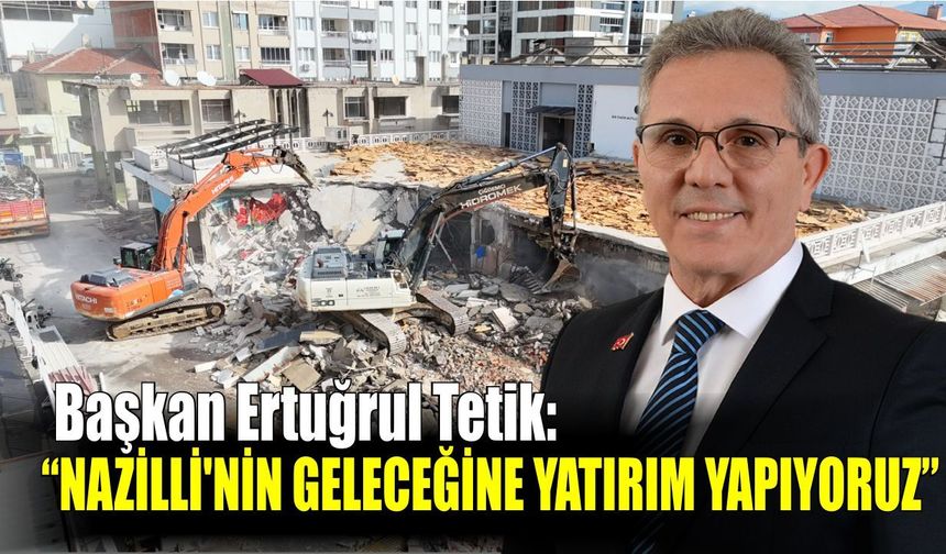 Nazilli’ye yeni kültür merkezi geliyor