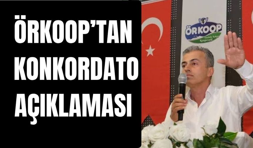 Ör-Koop’tan konkordato açıklaması