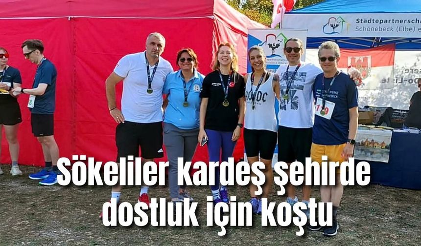 Sökeliler kardeş şehirde dostluk için koştu
