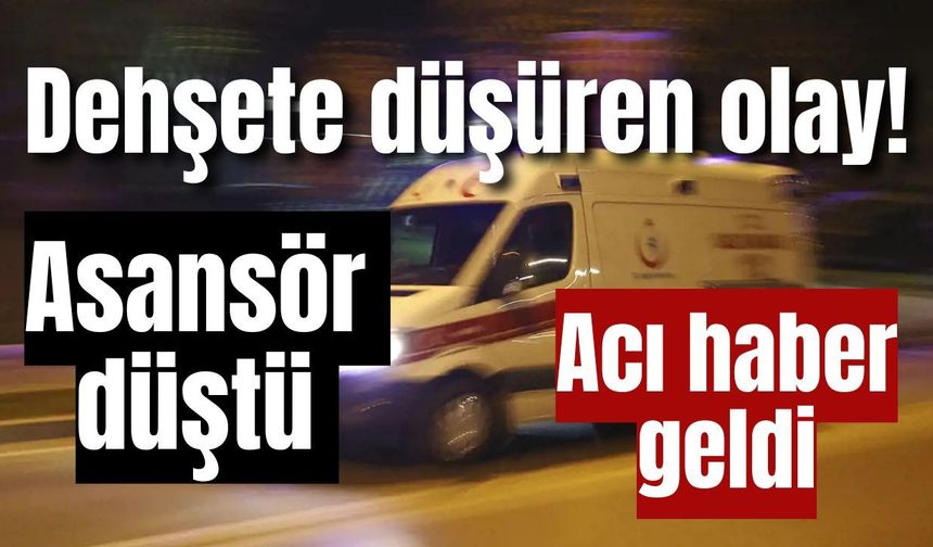 Yürek yakan olay! Bir anda yere çakıldı