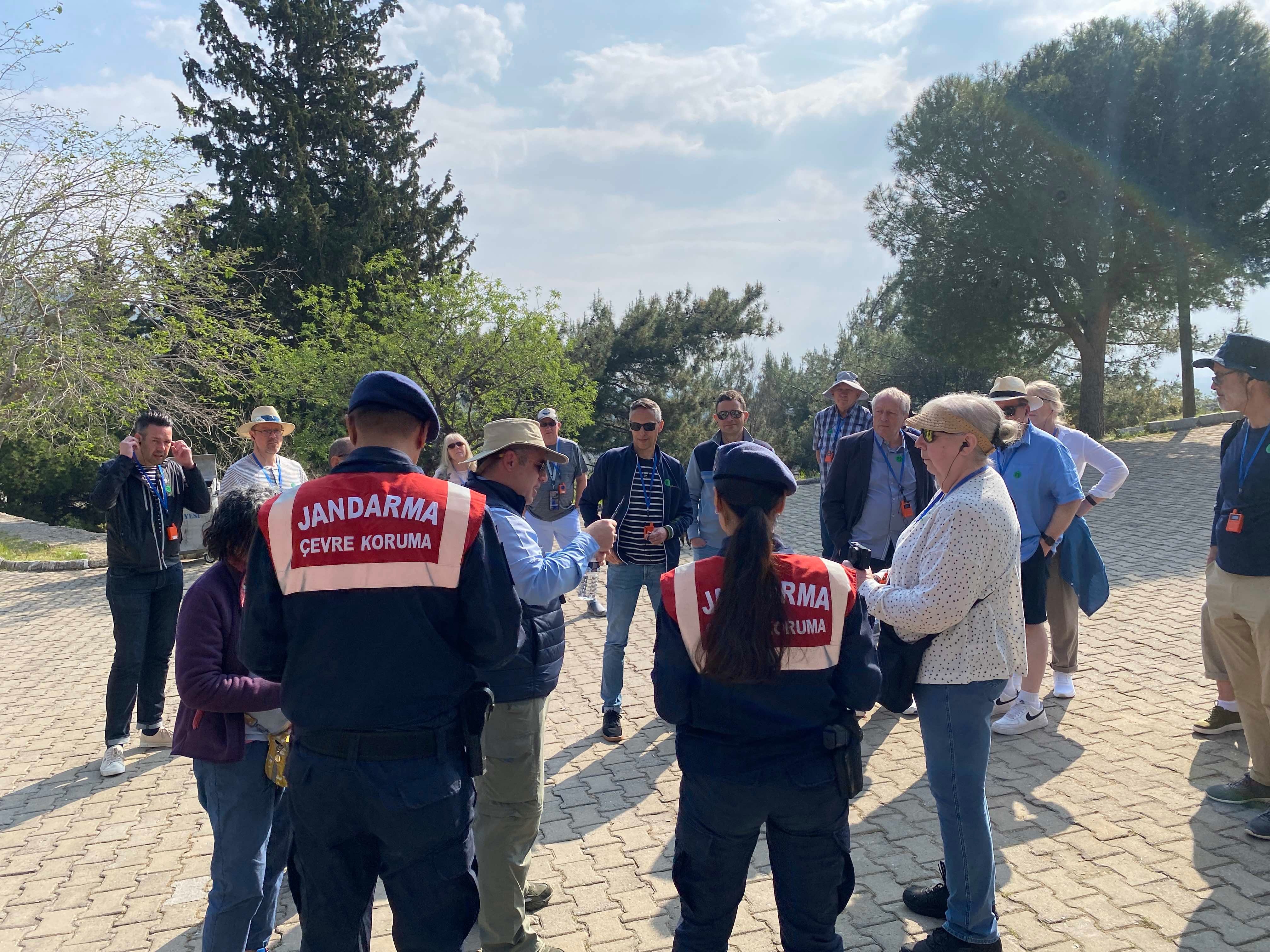 Aydın jandarması orman yangınları 1