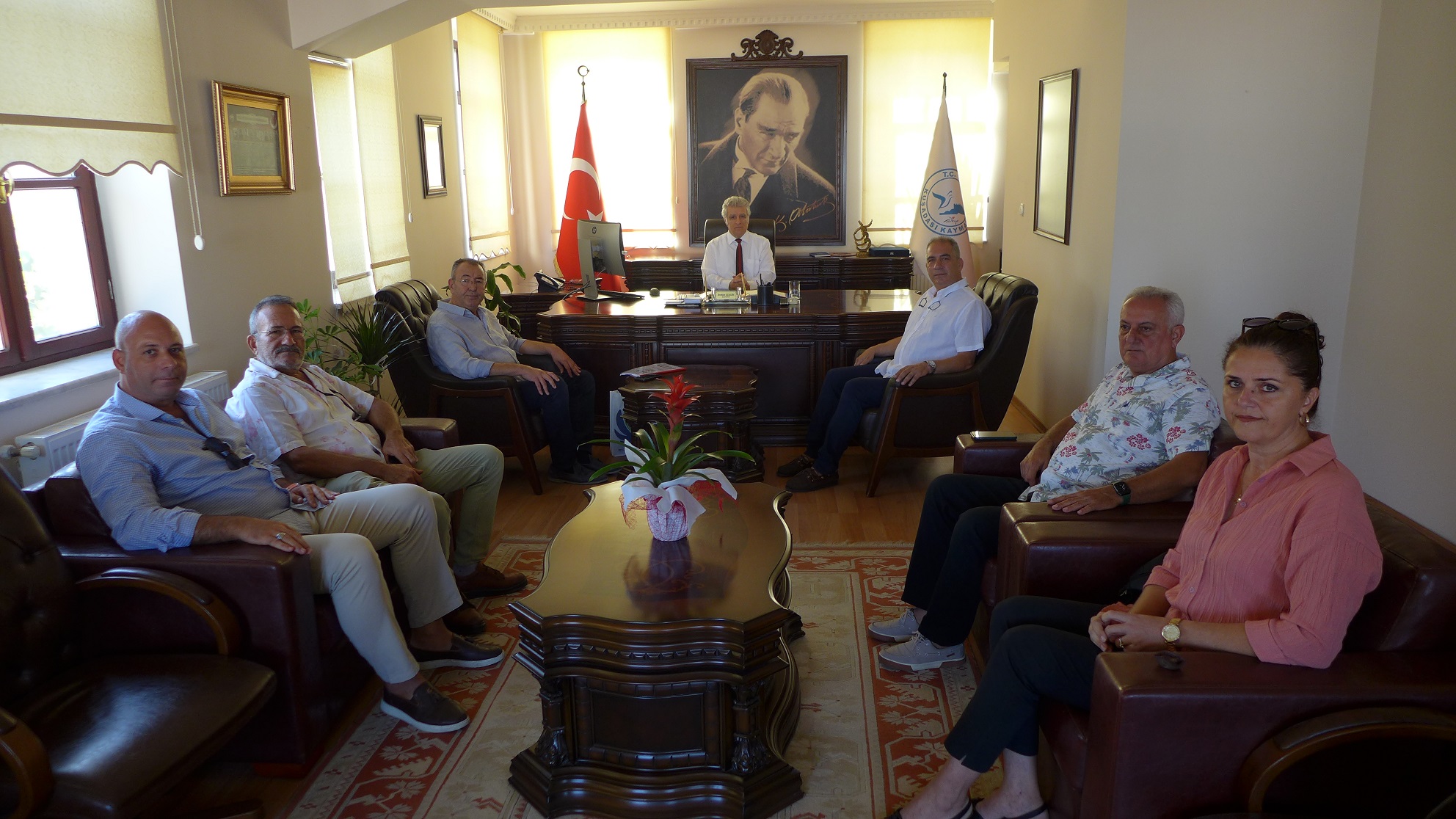 KUTO’dan Kaymakam Keklik’e hayırlı olsun ziyareti