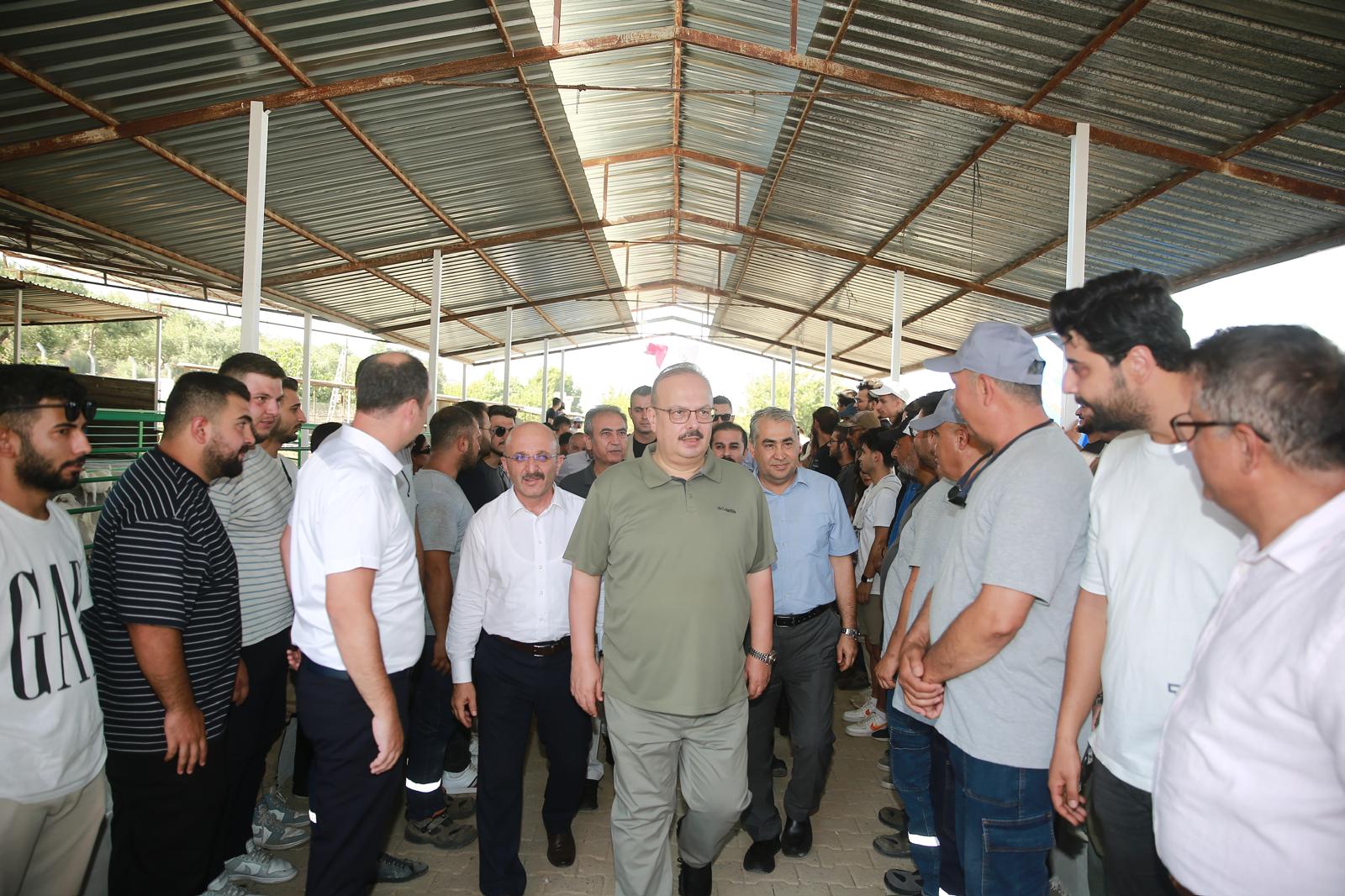 Ziraat Fakültesi’nde keçi sağım ünitesi törenle açıldı-1