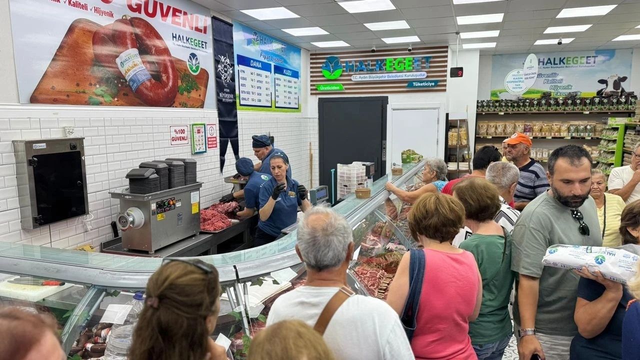 Aydın Halk Ege Et’te indirim
