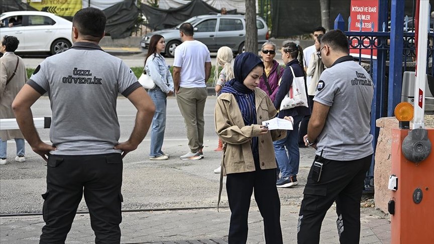 Kpss Alan Bilgisi Üçüncü Oturumu Başladı