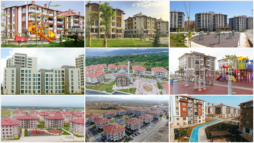 500 Bin Sosyal Konut Projesi ile 81 ilde güvenli ve uygun evler yapılacak