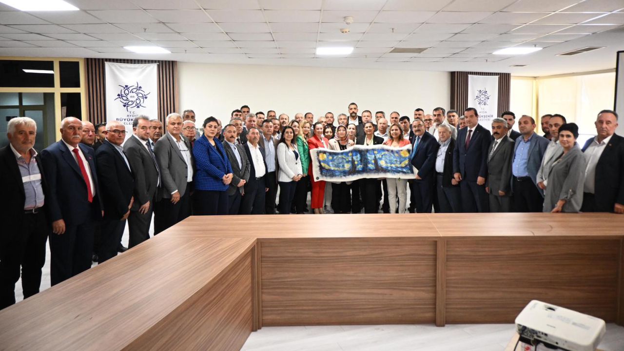 Başkan Çerçioğlu, Efelerli Muhtarları Ağırladı2