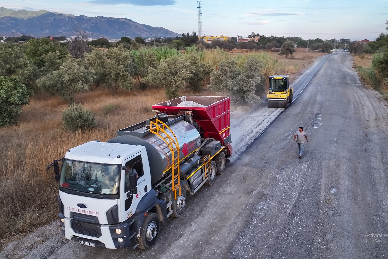 Efeler Yol Asfaltlama
