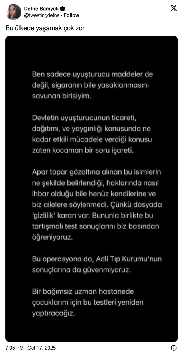 Kızlarının Testleri Pozitif Çıkan Defne Samyeli Çok Sinirlendi!