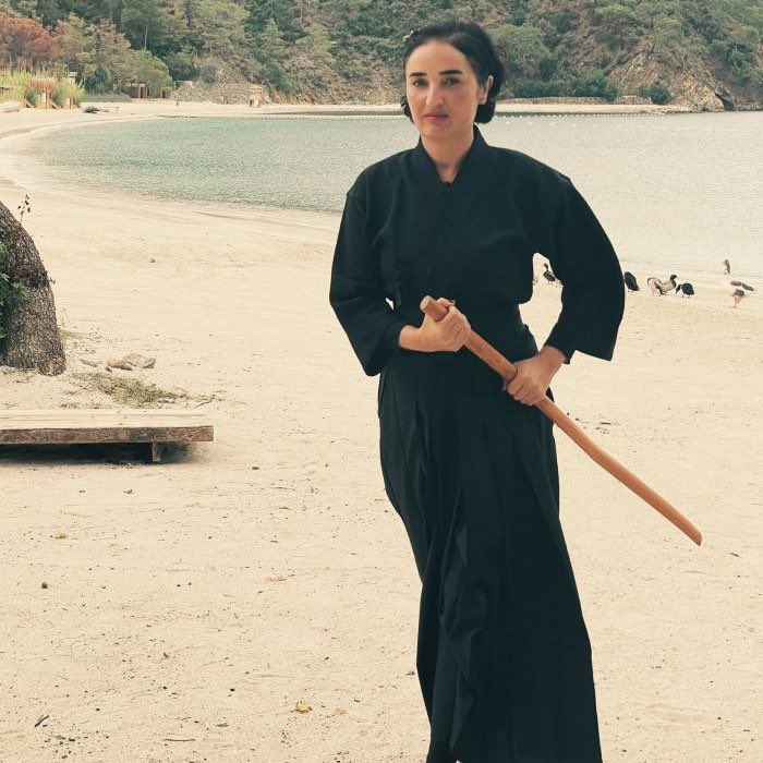 Oyuncu Fadik Sevin Atasoy, Kadın Samuray Eğitiminin İlk Öğrencilerinden Oldu (1)