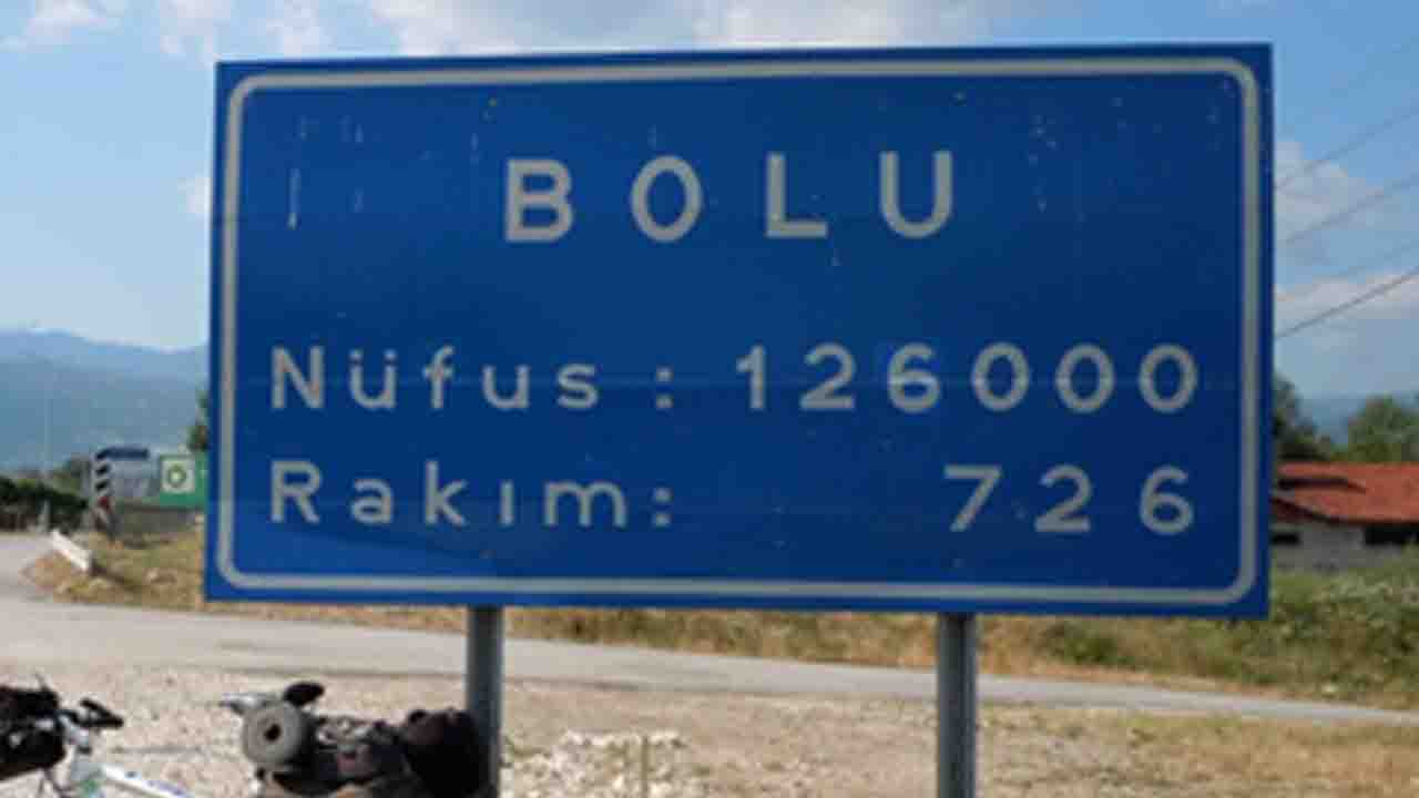 Aydın Bolu Arası Kaç Km, Kaç Saat Tabela