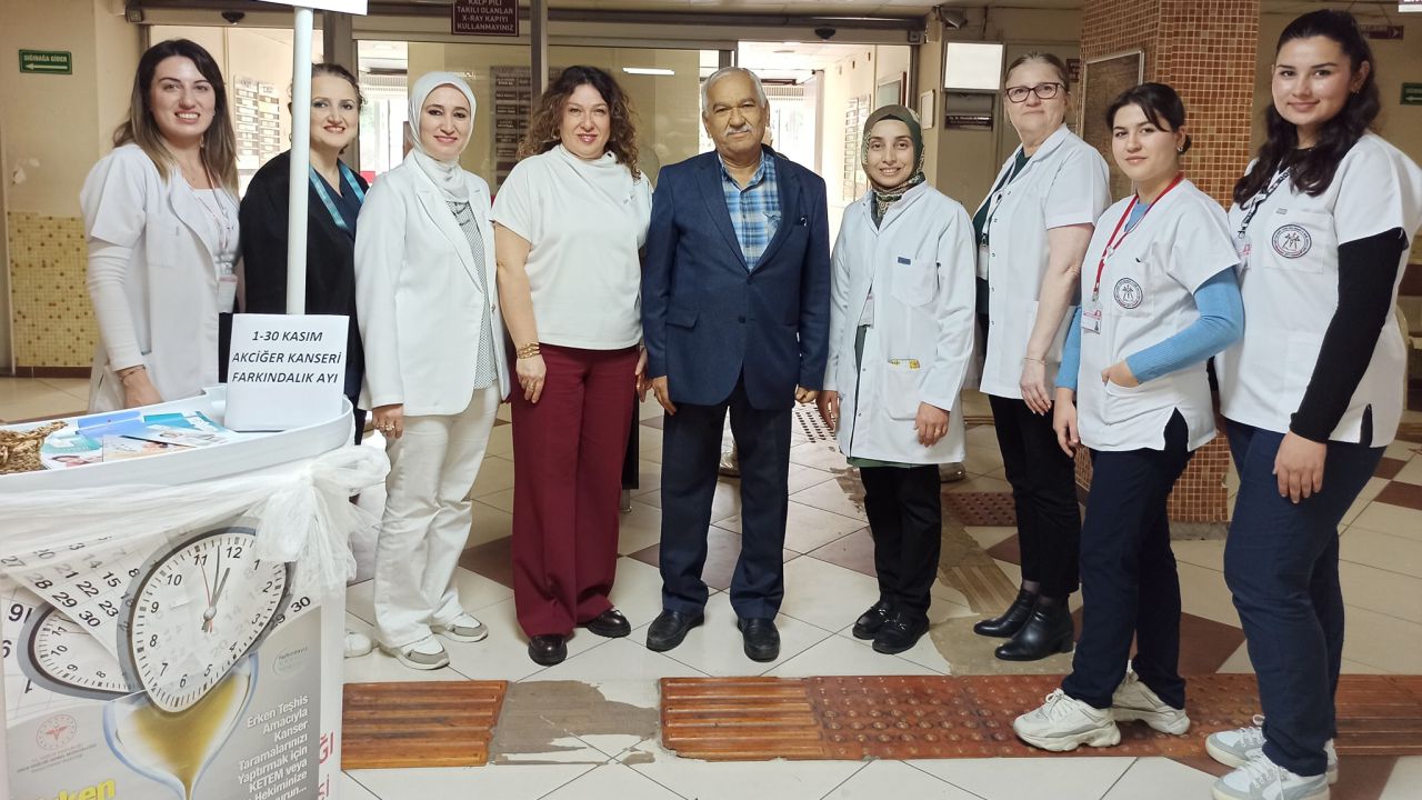 Aydın Devlet Hastanesi’nde Koah Farkındalığı Etkinliği 1