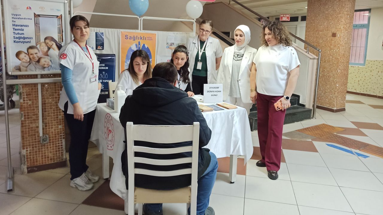Aydın Devlet Hastanesi’nde Koah Farkındalığı Etkinliği 2