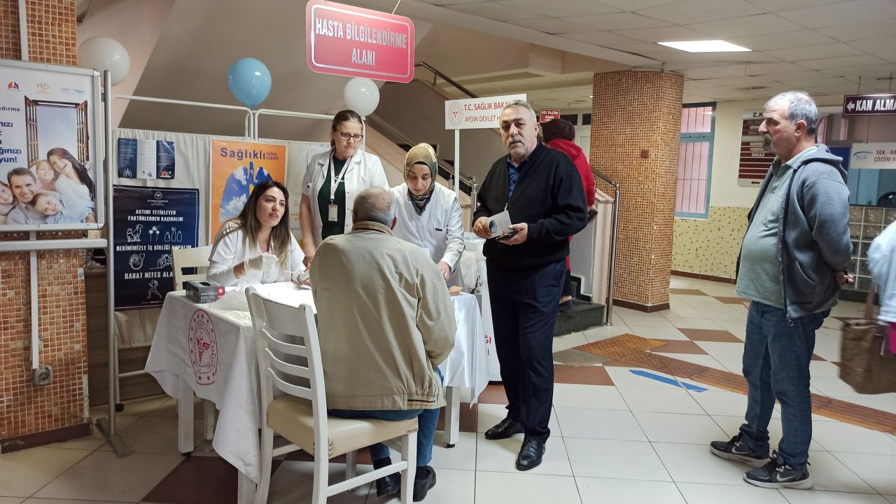 Aydın Devlet Hastanesi’nde Koah Farkındalığı Etkinliği 3