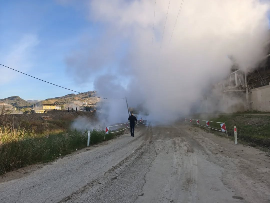 Germencik’te Jeotermal Hatta Patlama! 2