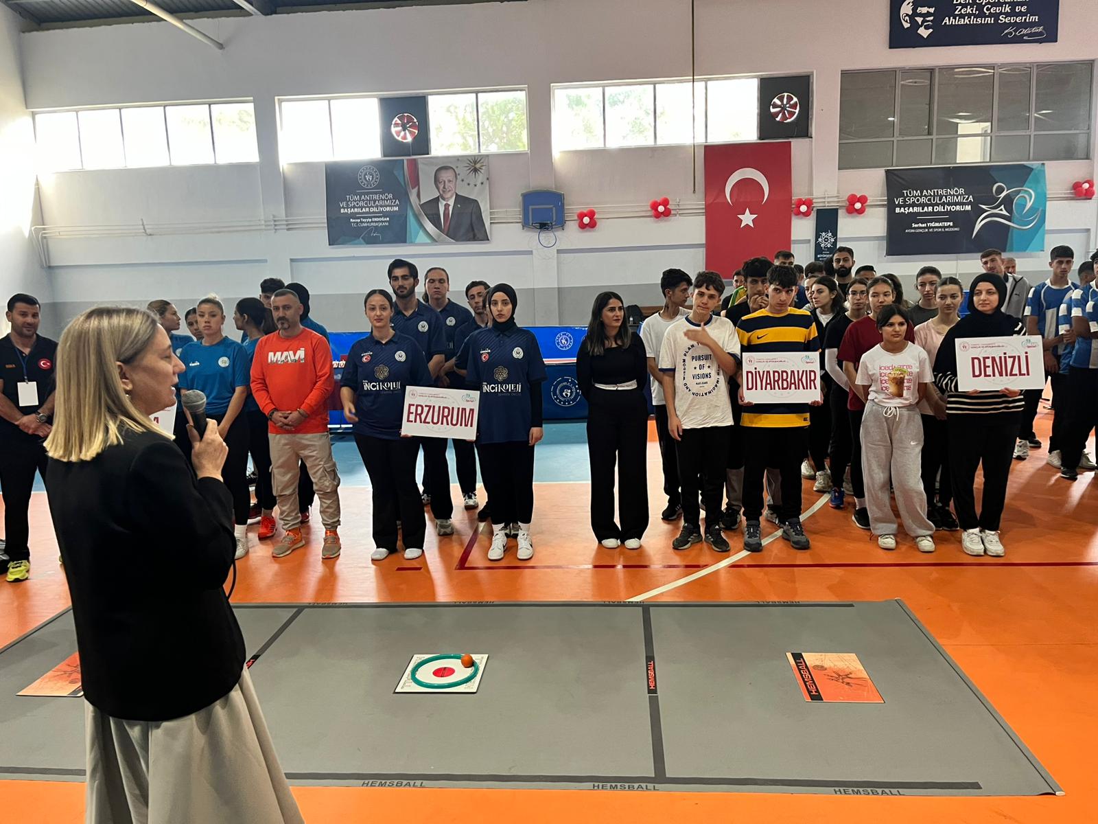 Nazilli'de Hemsball Heyecanı 140 Sporcu Derece Için Ter Dökecek (2)