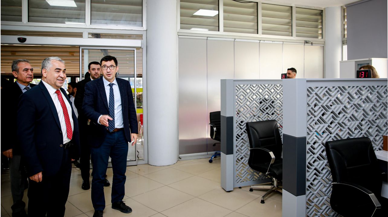 Rektör Kent’ten Hastanede Inceleme Yeni Düzenlemeler Hizmete Başladı1